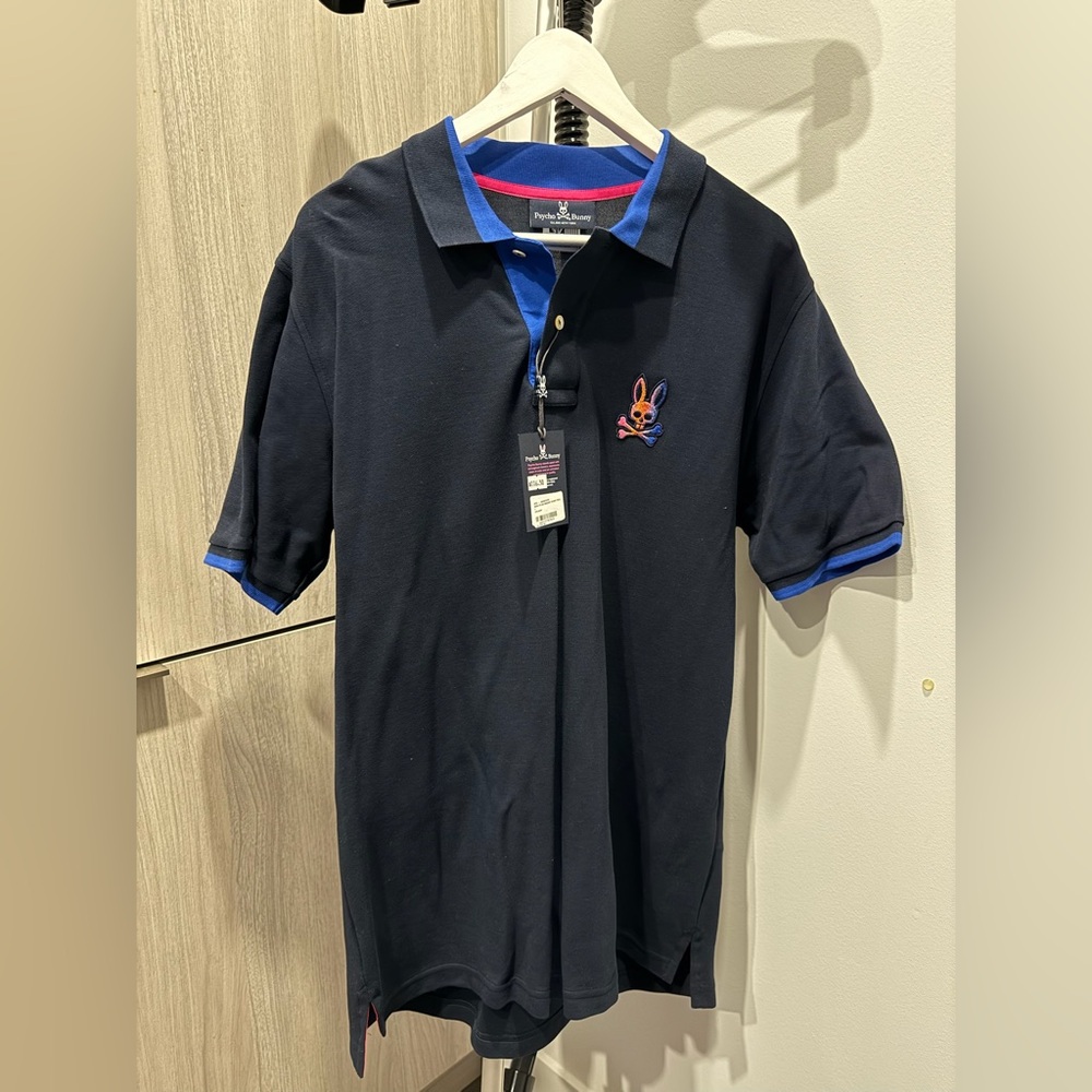 Psycho bunny collared shirt
